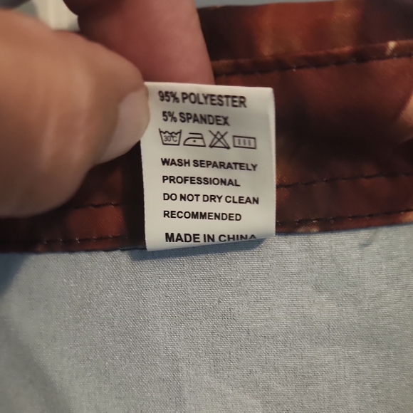 Octopus Print Men's Shirt (BR-51) - Picture 4 of 7